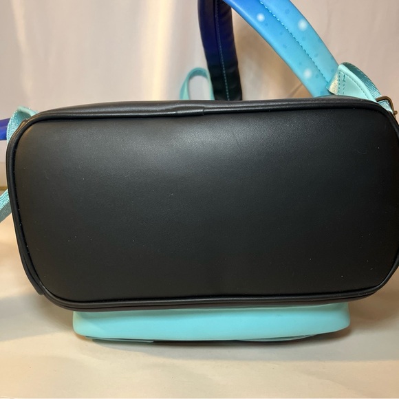 NWOT Loungefly Disney Maui/Tamatoa  Faux Leather Mini Backpack. Glow In The Dark - Picture 15 of 16